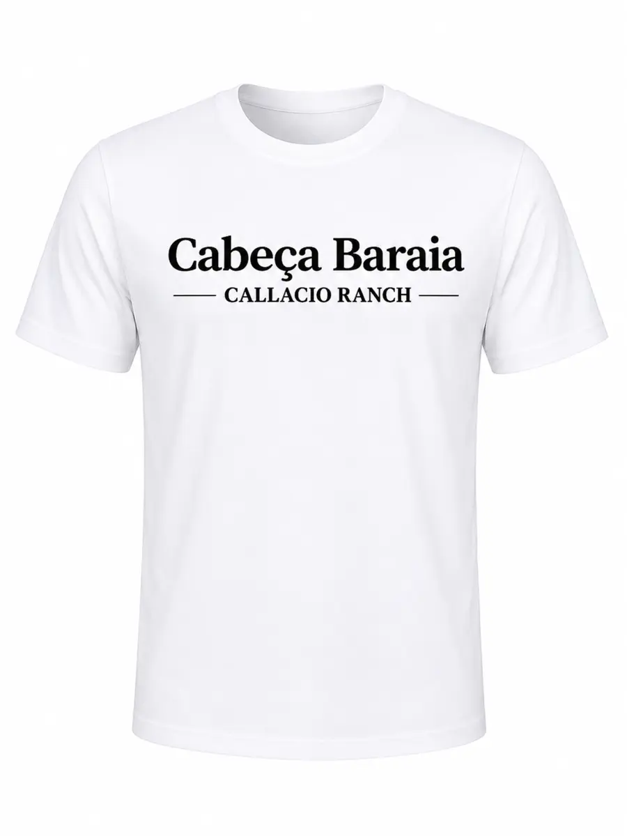 Camiseta Cabeça Baraia