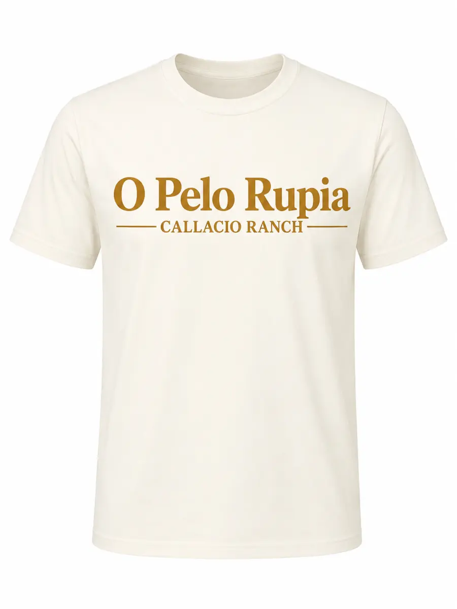 Camiseta O Pelo Rupia Off White